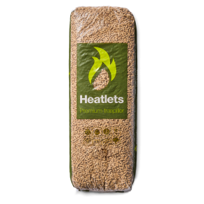 Heatlets Premium tr�piller 6 mm � 15 kg pr. pose � 900 kg pr. palle